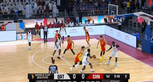 中国男篮83-57大胜卡塔尔，杨瀚森15+9，胡明轩12分，胡金秋10+8